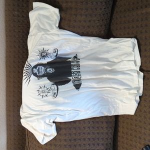 Higher Primate Joe Rogan Large White T Shirt